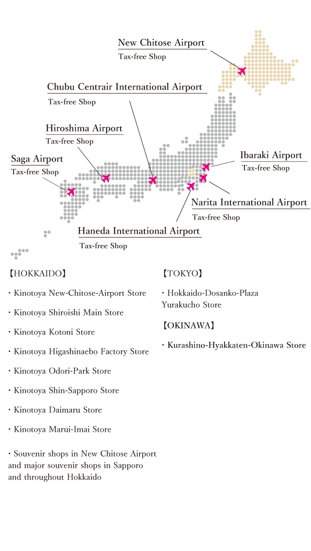 Airport Tax-free shops & Retailers